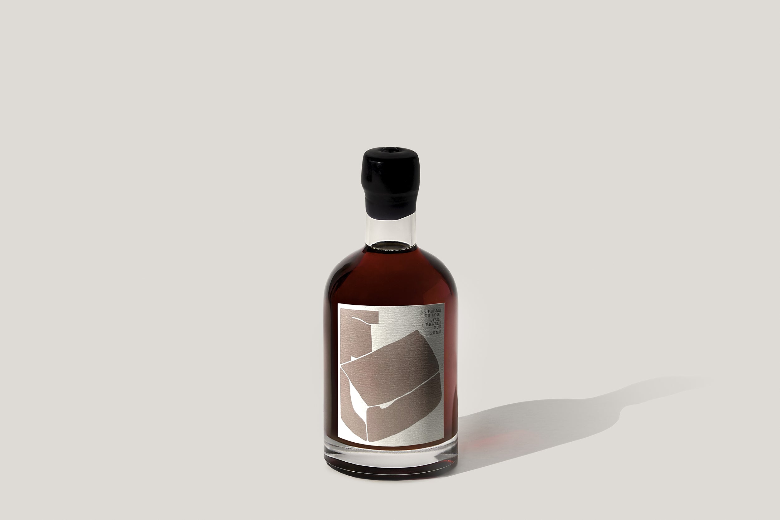 Sirop d'érable fumé