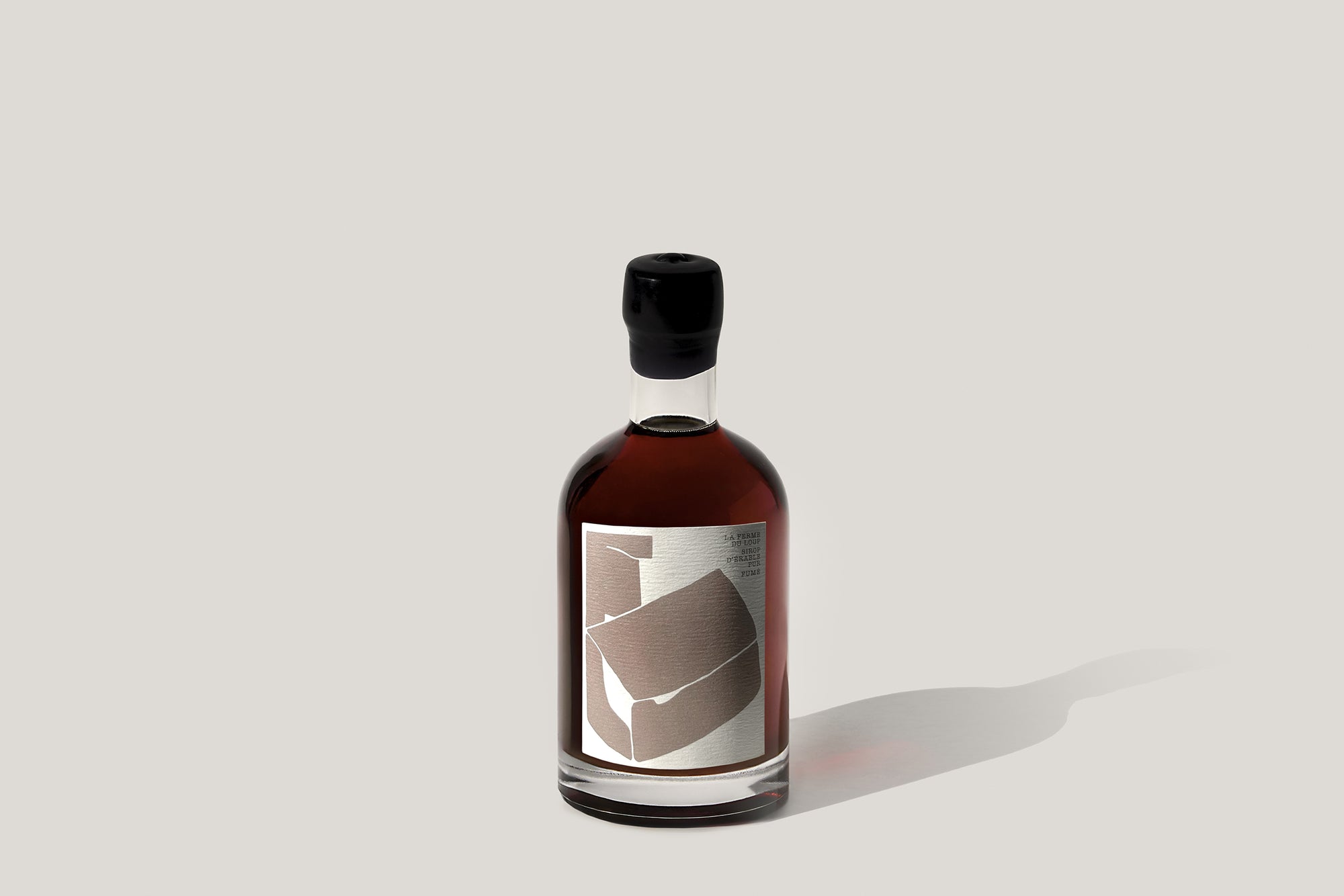 Sirop d'érable fumé