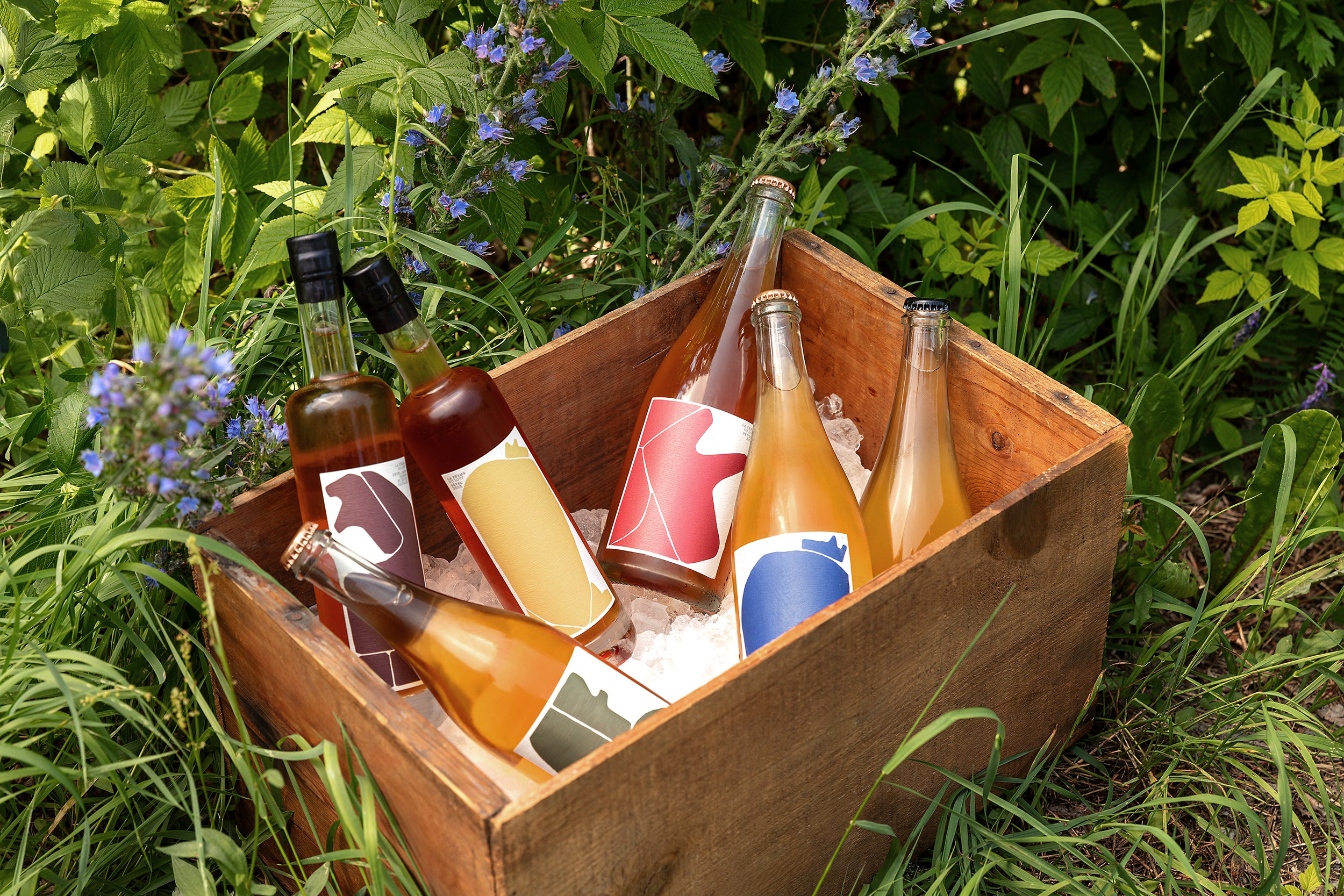Vins natures de La ferme du loup